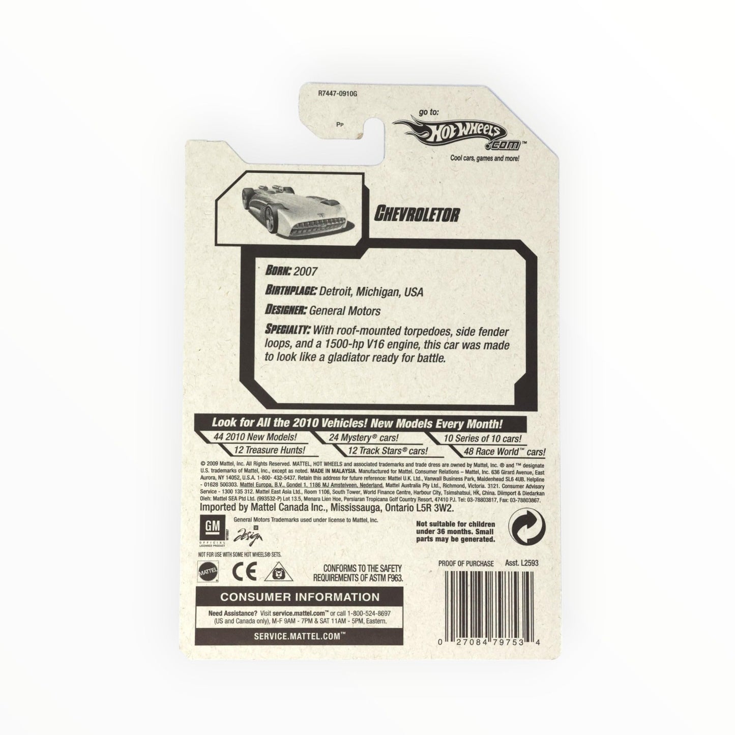 Hot Wheels Treasure Hunt 2010 Chevroletor
