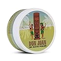 Don Juan Tiki Matte Pomade | Water Based | High Hold | Matte Finish | Natural Plant Extracts and Ocean Minerals | Mai Tai Tropical Scent, 4 oz