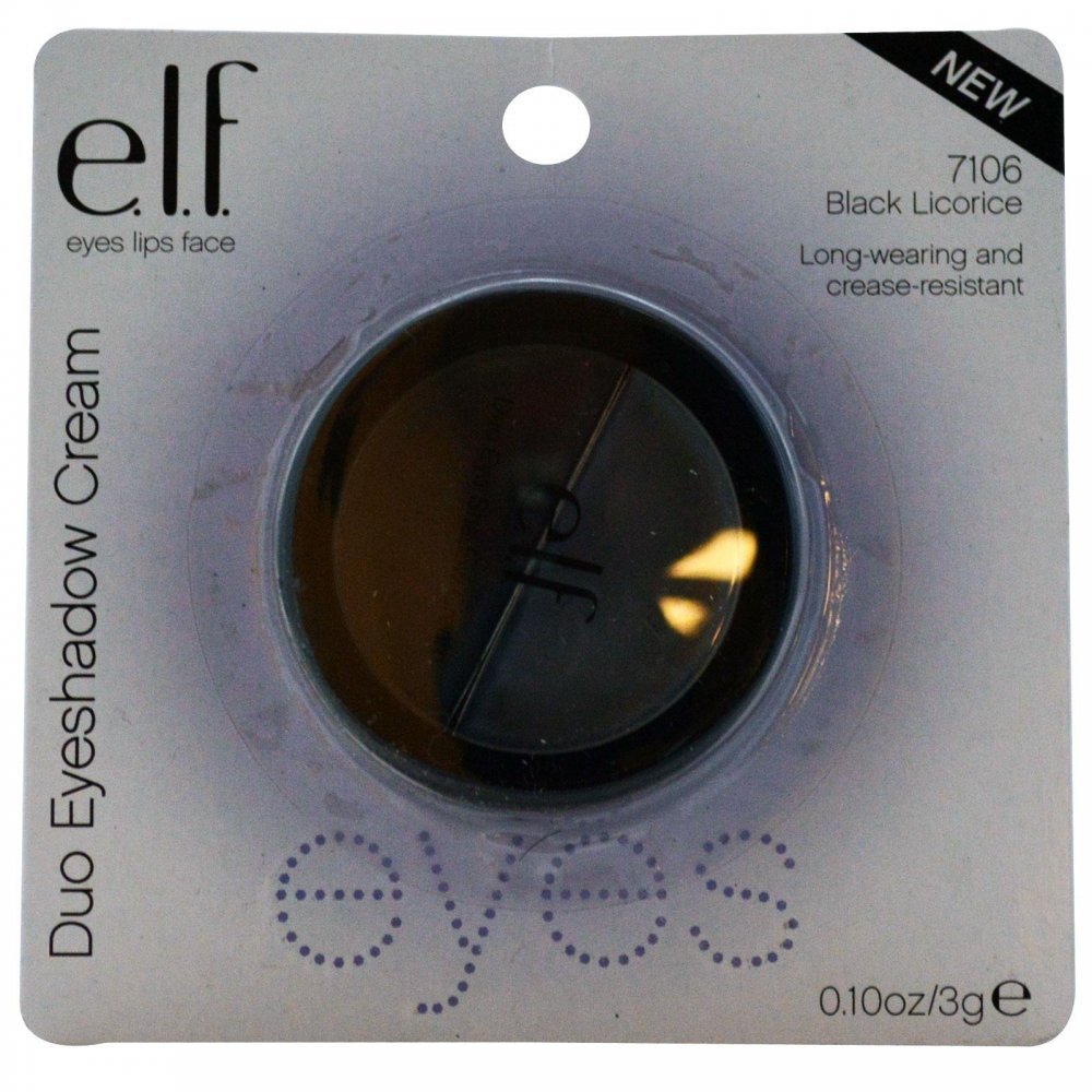 e.l.f. Cosmetics Duo Eye Shadow Cream - Black Licorice