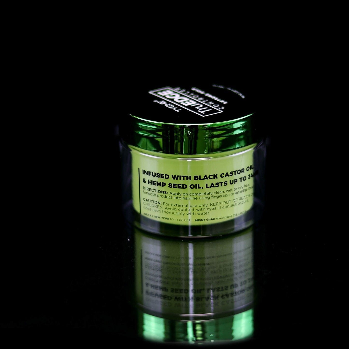 Tyche TruEDGE Controller Extreme Hold Water-Based Pomade - Ntaural Shine & Non-Flaky Scented Edge Control - Perfect for Hair-Braiding (Pineapple)