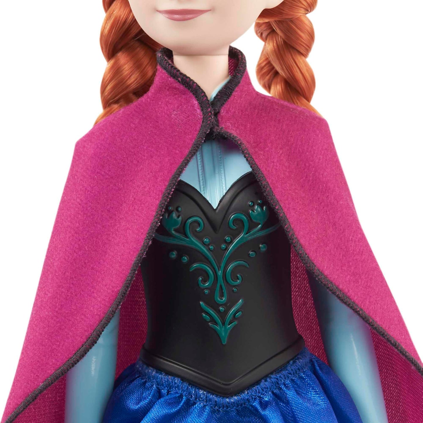 Mattel Disney Princess Dolls, Anna Posable Fashion Doll with Signature Clothing and Accessories, Disney's Frozen Movie Toys