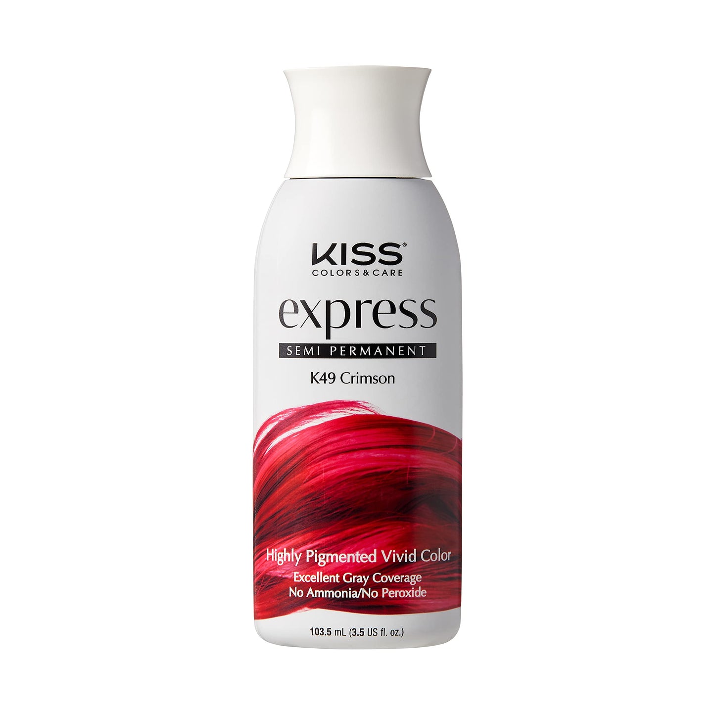 Kiss: Express Semi Permanent Hair Color - Crimson K49-Crimson