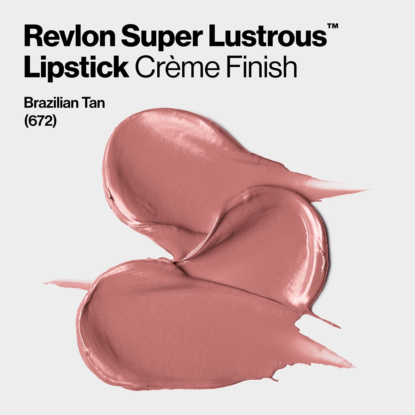 Revlon Super Lustrous Lipstick, Creamy Formula For Soft, Fuller-Looking Lips, Moisturized Feel, Nude Attitude (001), 0.15 oz