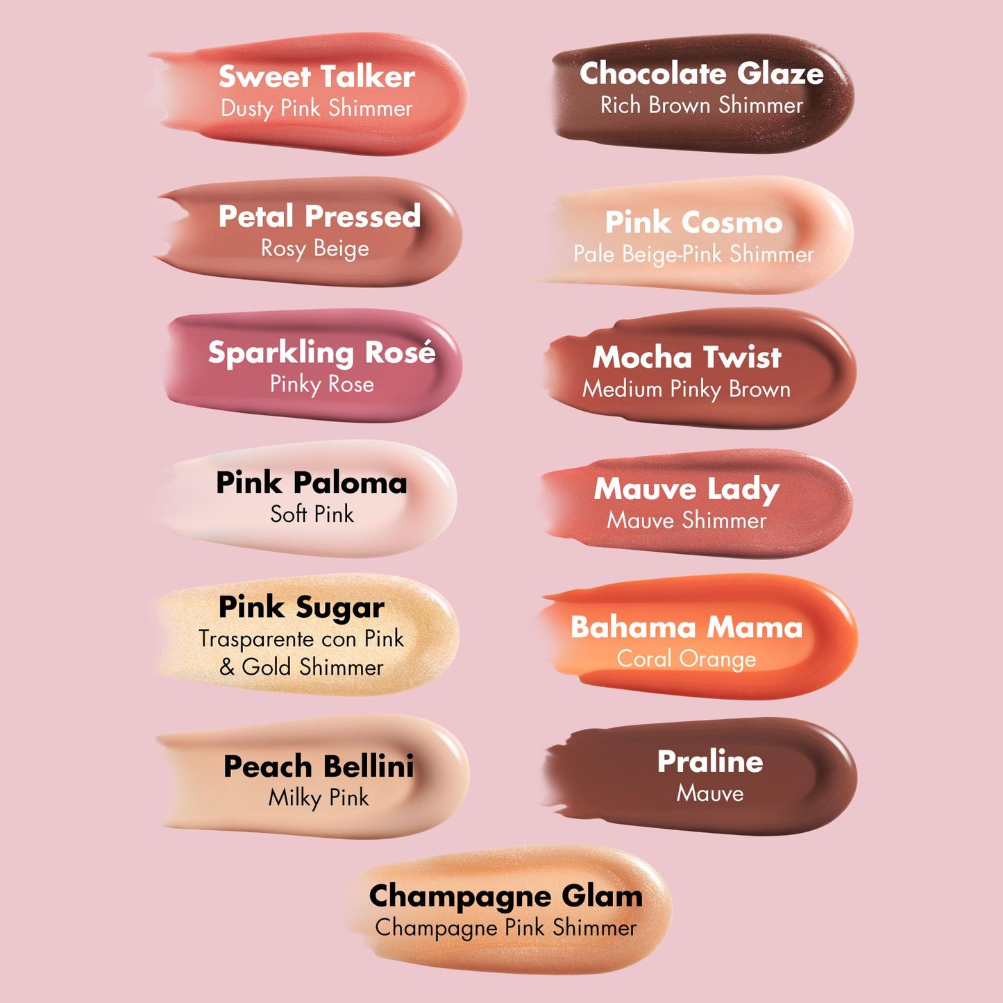 Elf Cosmetics Lip Plumping Gloss, Champagne Glam, 9 Ounce