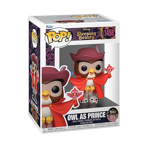 Funko POP! Disney: Sleeping Beauty 65th Anniversary - Owl As Prince - Collectable Vinyl Figure - Gift Idea - Official Merchandise - for Kids & Adults…