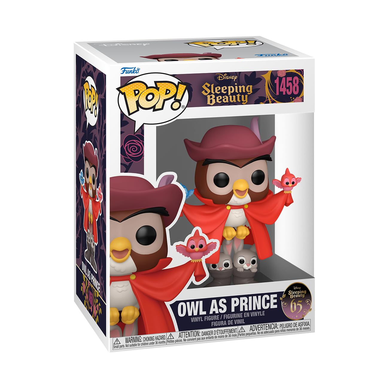 Funko POP! Disney: Sleeping Beauty 65th Anniversary - Owl As Prince - Collectable Vinyl Figure - Gift Idea - Official Merchandise - for Kids & Adults…