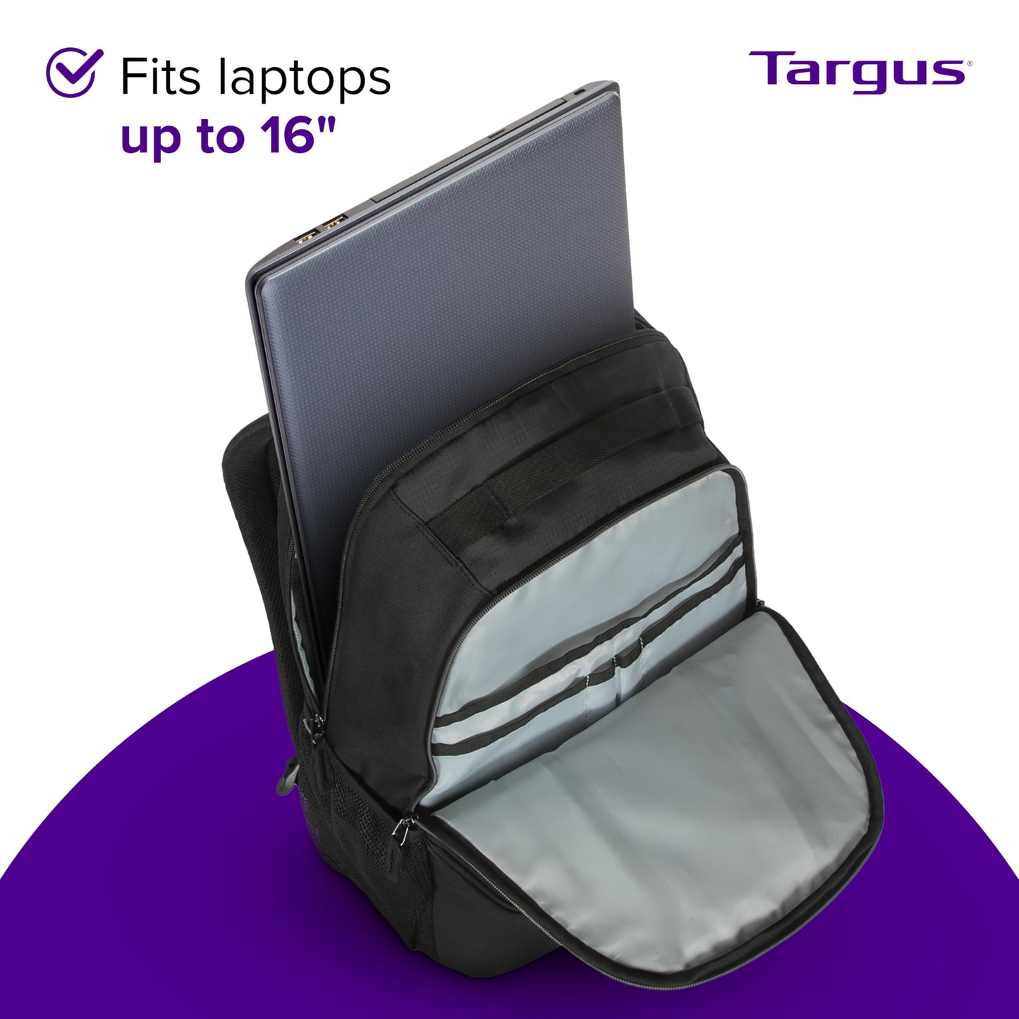 Targus Laptop Backpack 16 Inch Ascend Black