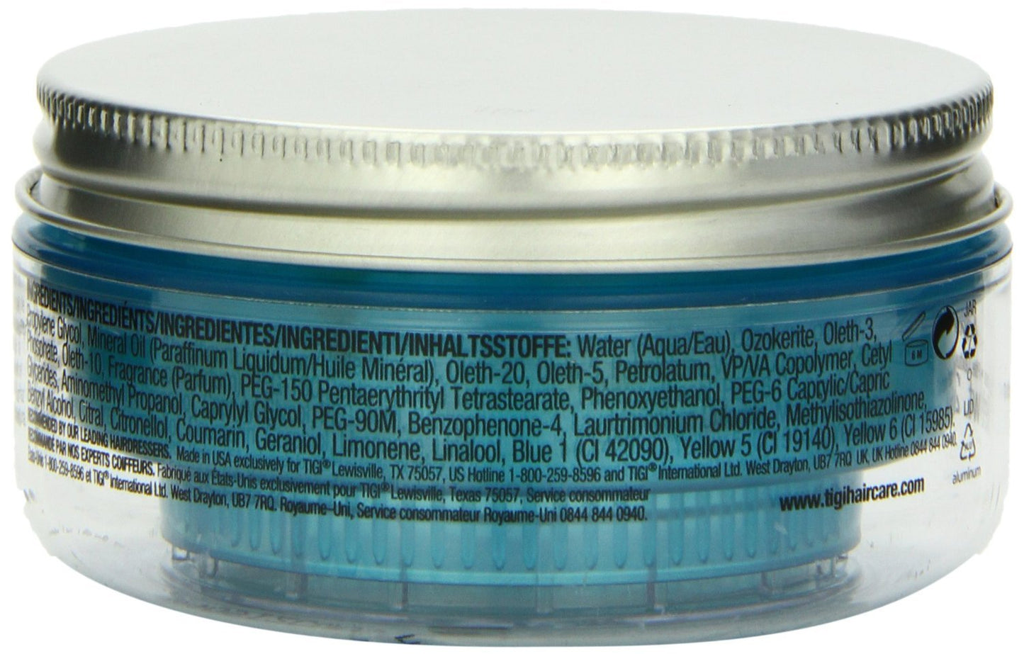 TIGI Bed Head Manipulator Texturizing Putty, Firm Hold Styling Putty for Short to Medium Hair, 2 oz, 2 Pack