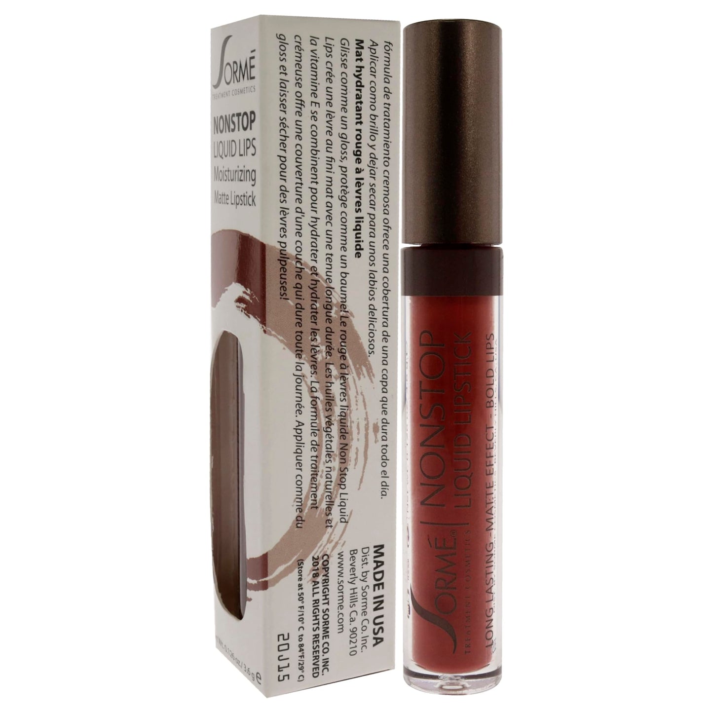 Sorme Cosmetics Nonstop Liquid Lipstick, Enchanted