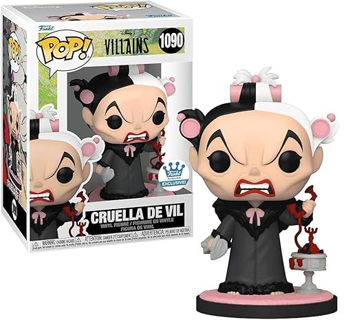 Funko Pop! Disney: Cruella De Vil Holding Phone Shop Exclusive