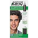 Just For Men Shampoo In #H-50 Haircolor Darkest Brown (6 Pack)