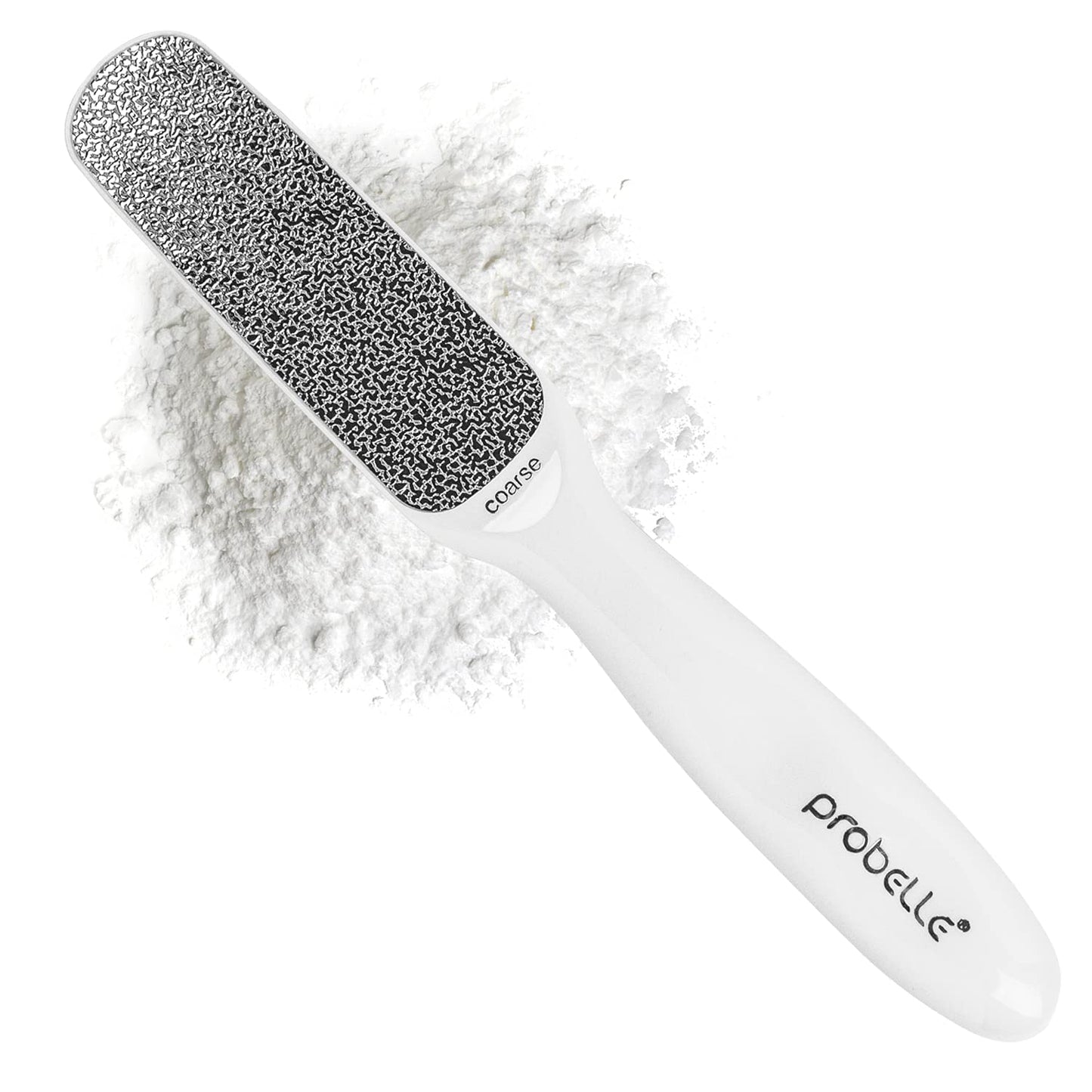 Probelle Double Sided Multidirectional Nickel Foot File Callus Remover - Immediately Reduces calluses and Corns to Powder for Instant Results, Safe