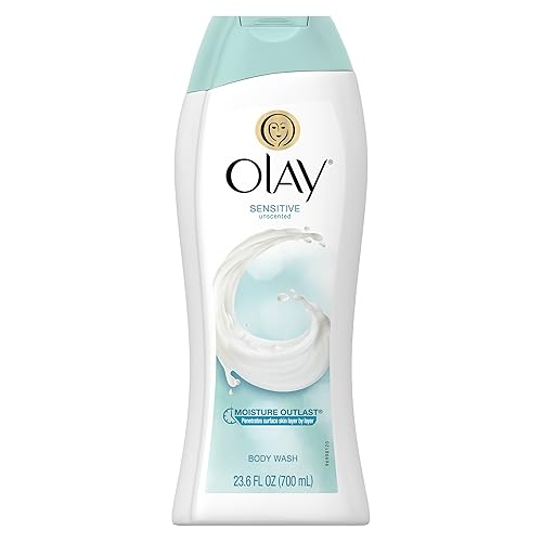 Olay Sensitive Body Wash, 23.6 Oz, Packaging May Vary