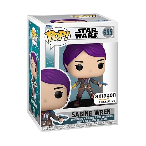 Funko POP! Star Wars: Ahsoka TV - Sabine Wren - Glow in The Dark - Collectable Vinyl Figure - Gift Idea - Official Merchandise - for Kids & Adults…