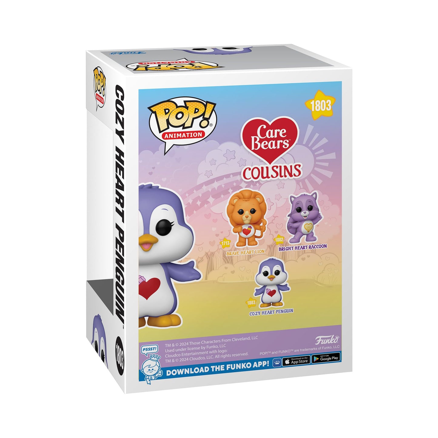 Funko Pop Animation: Care Bear Cousins - Cozy Heart Penguin - Care Bears - Collectable Vinyl Figure - Gift Idea - Official Merchandise - Toys…