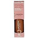 Mineral Fusion Full Coverage Foundation, Liquid Foundation - Deep 5- Deep Complexion w/Warm Undertones, Lightweight Matte Finish, Up to 12 Hr Hydration, Hypoallergenic & Vegan, 1 fl. oz