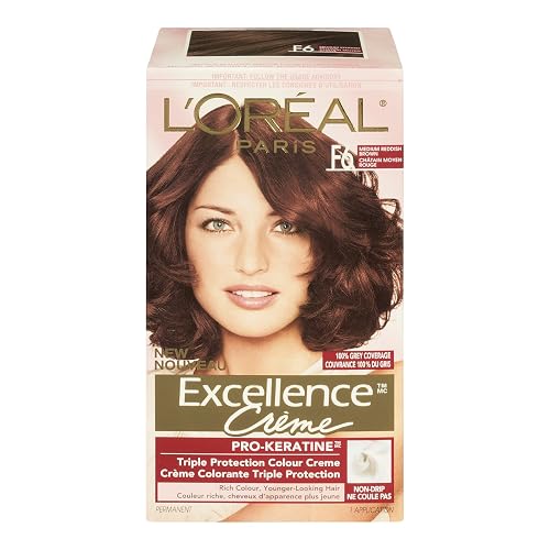 L'Oreal Excellence #5Rb Medium Red Brown Hair Color, 1 ct