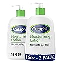 Cetaphil Face & Body Moisturizer, Hydrating Moisturizing Lotion for All Skin Types, Suitable for Sensitive Skin, NEW 16 oz Pack of 2, Fragrance Free Beauty & Personal Care Cetaphil