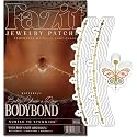 Fazit Makeup Patches - Belly Chain Ring Bodybond - Glow Up Make-Up Patches - Cute Glitter Makeup Accessories for Women - Cosmetic Body Glitter