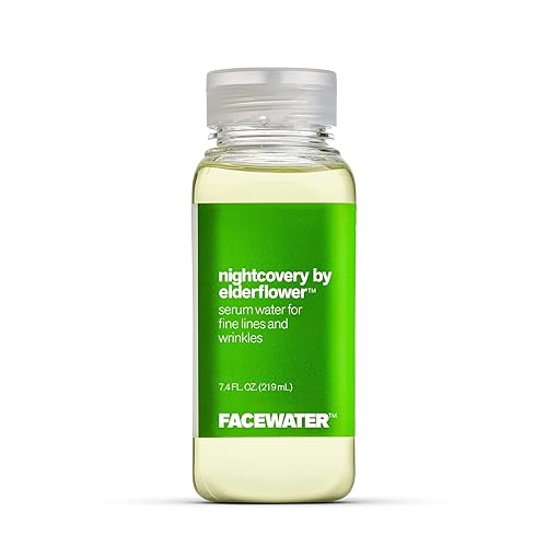 PLANT BEAUTY DISTILLERY Facewater Nightcovery by Elderflower Serum Water for Fine Lines and Wrinkles