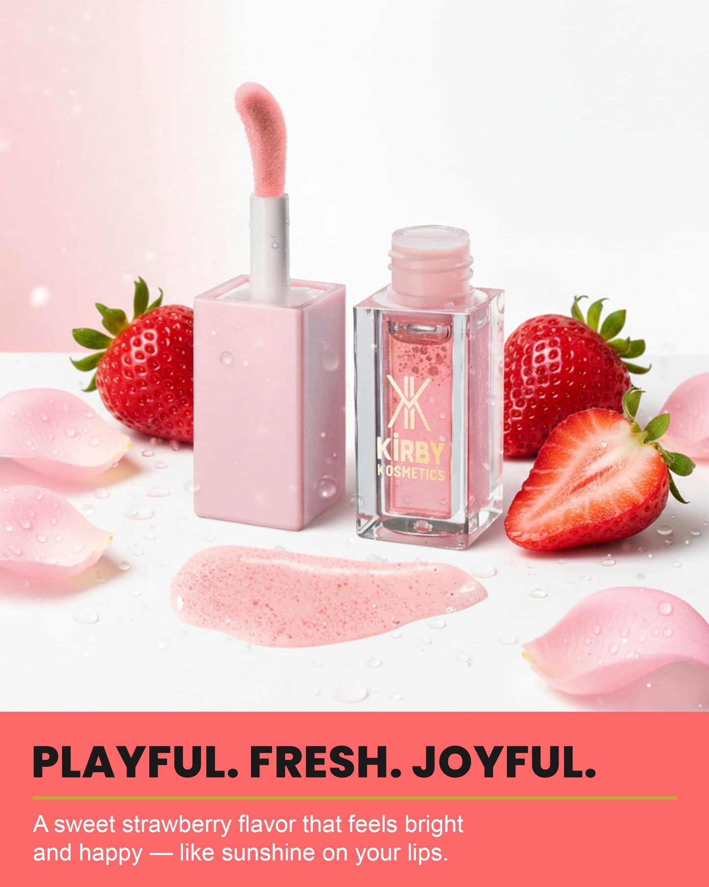 Kirby Kosmetics DivineDiva Lip Oil - TikTok-Viral Moisturizing & Hydrating High-Shine Lip Gloss with Hyaluronic, Coconut & Argan Oils - Vegan Lip Care