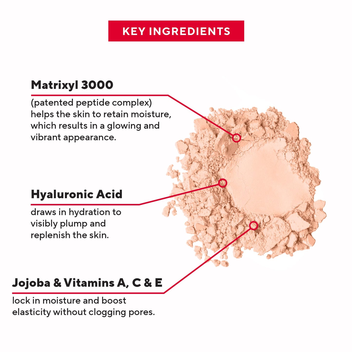 MIRABELLA - Invincible for All Pure Press Foundation, HD-Finish Pressed Powder, Buildable Mineral Pressed Powder Compact with Jojoba & Triglyceride