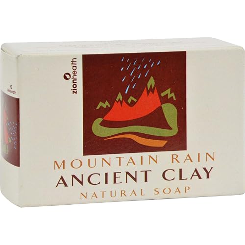 Clay Soap Mountain Rain Zion Health 6 oz Bar Soap