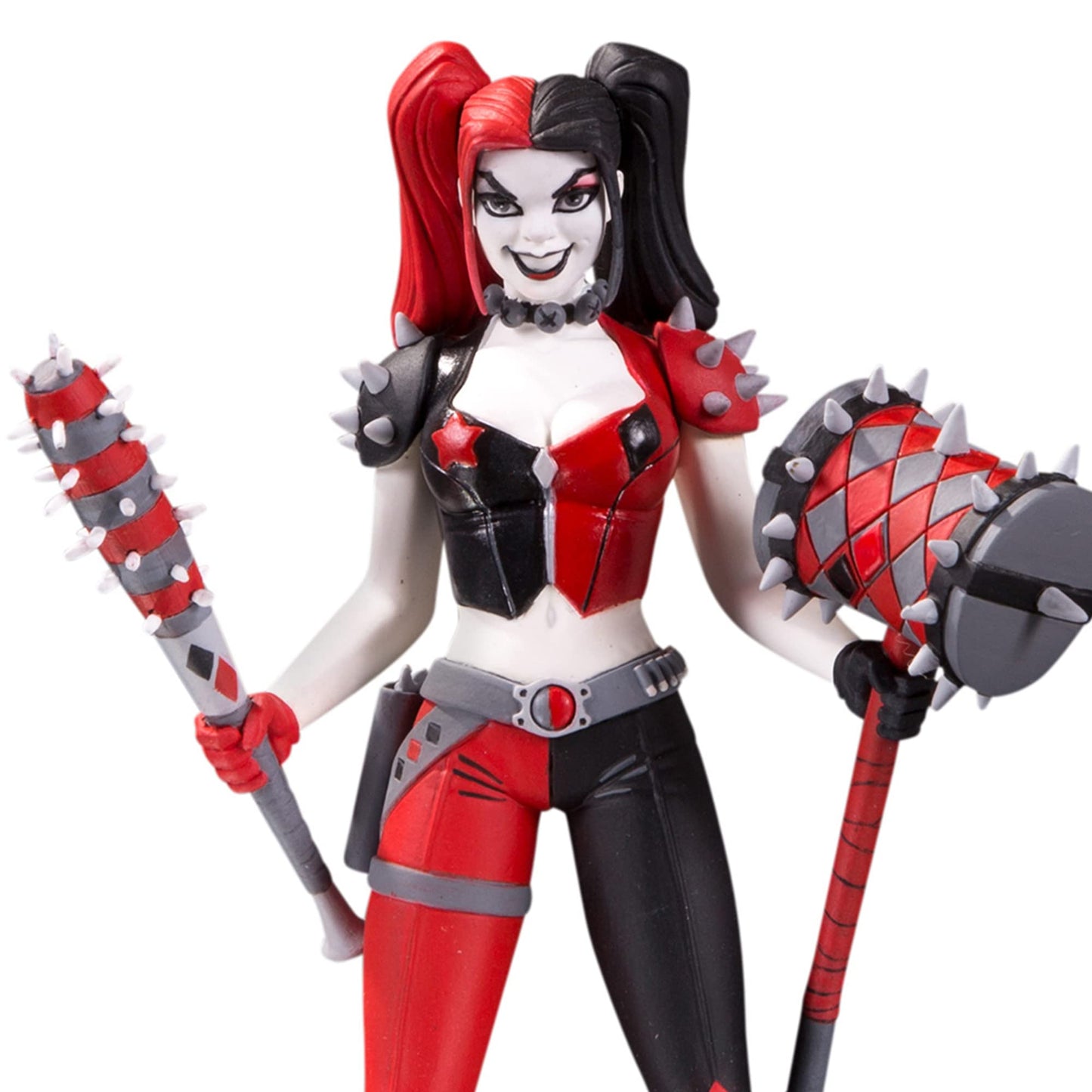 McFarlane Toys DC Direct Harley Quinn RED White & Black - Harley Quinn by Amanda Conner (Resin)