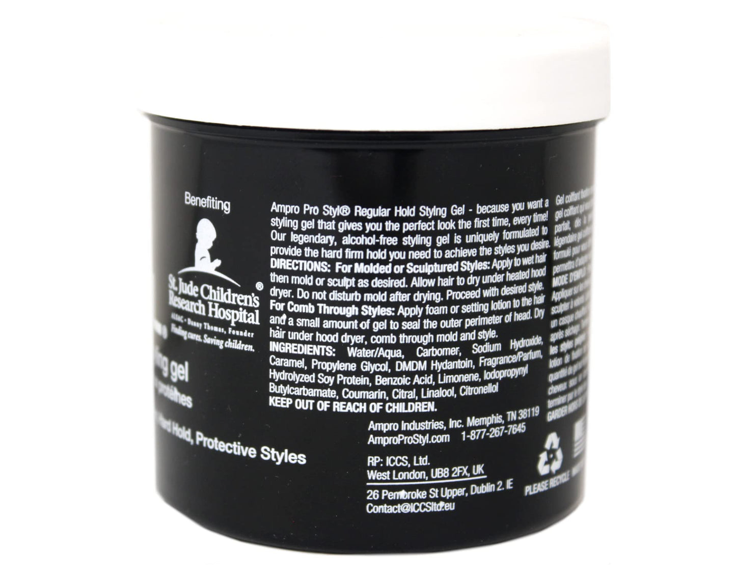 Product Of Ampro Protein Styling Gel - 1 count 6 oz Jar