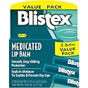 Blistex Medicated Lip Balm, 0.15 Ounce 3-Count (Pack of 12, 36 Count Total)