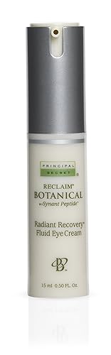 Principal Secret reclaim BOTANICAL Anti-Aging Radiant Recovery Fluid Eye Cream Plant Based Retinol, Argireline, Squalane, Peptides, Ceramides