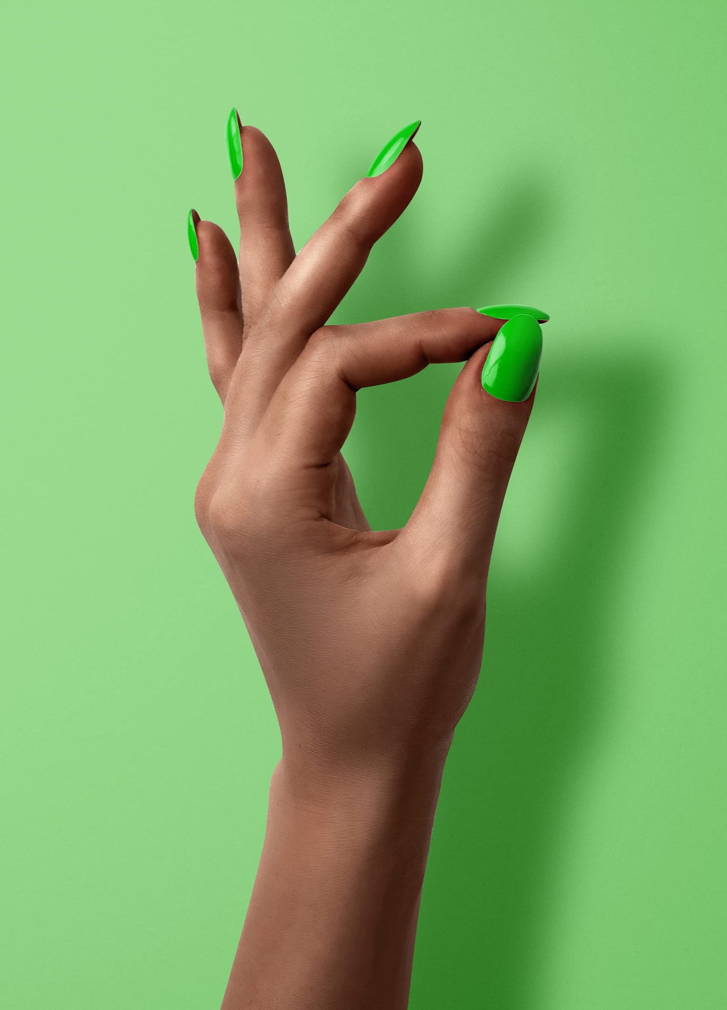 LeChat - Perfect Match Gel Polish - Anonymity - Green with Cream Finish - (0.5 Ounce) - Easy Application - Soak Off Formula Beauty & Personal Care LECHAT