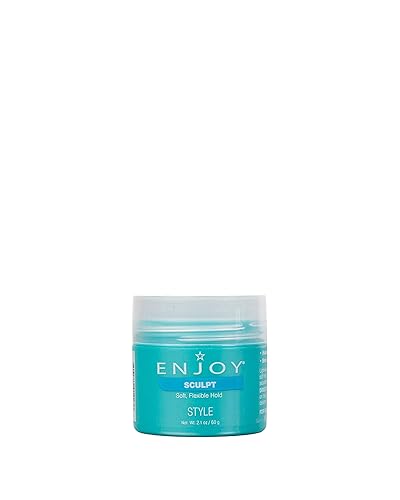 Enjoy Sculpt- Creamy Lightweight Sculpting Cream- Medium Flexible Hold, Humidity-Resistant, Soft Definition & Medium Shine - 2.1 oz