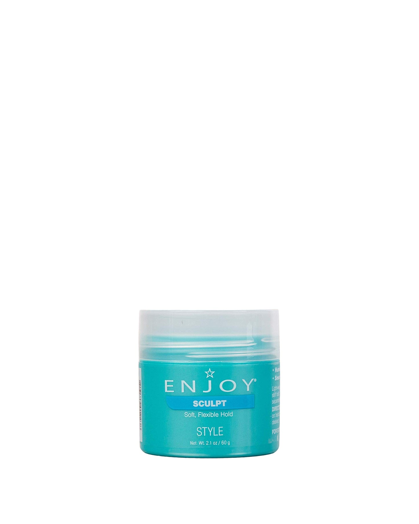 Enjoy Sculpt- Creamy Lightweight Sculpting Cream- Medium Flexible Hold, Humidity-Resistant, Soft Definition & Medium Shine - 2.1 oz