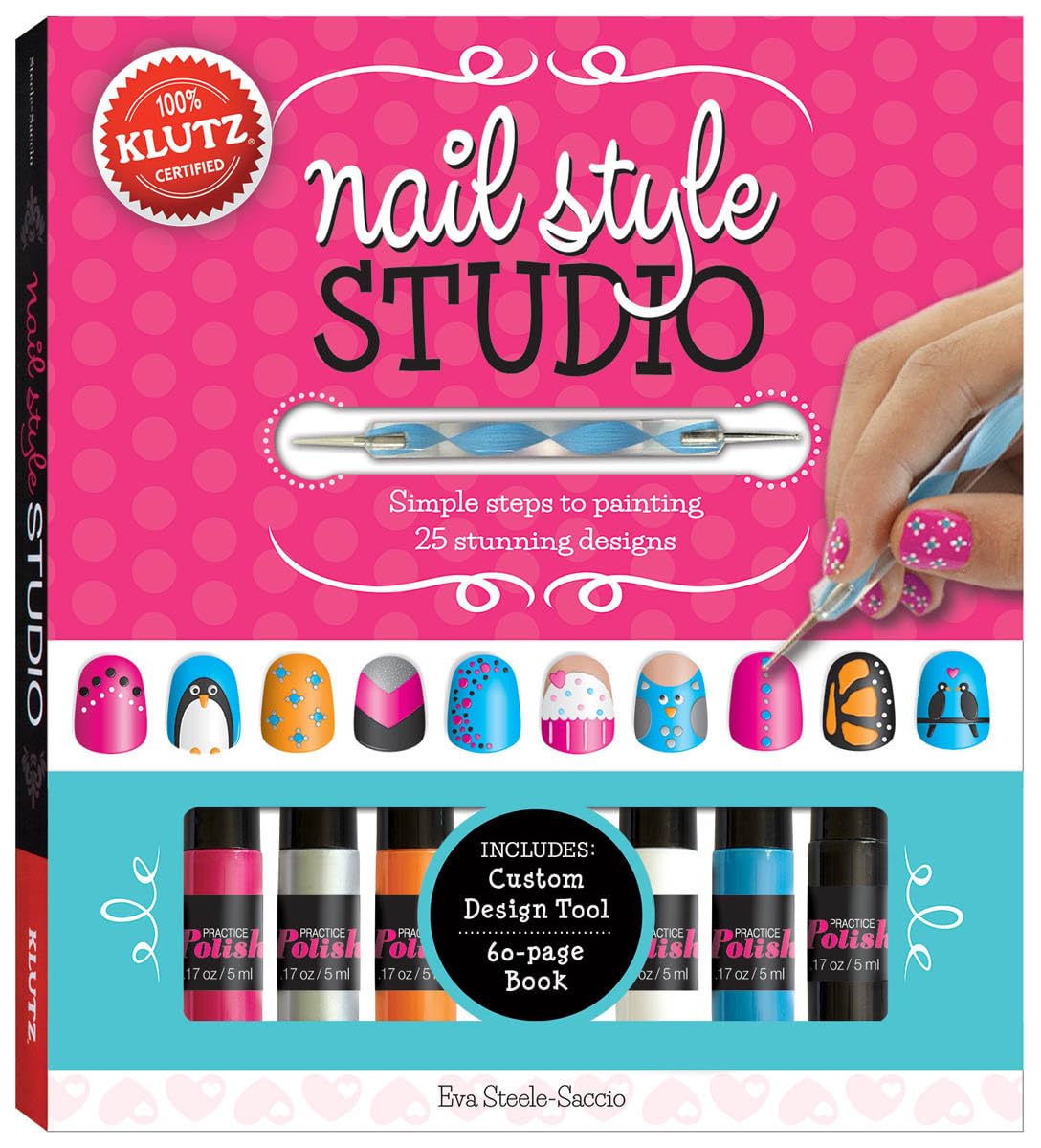 Klutz Nail Style Studio Book Kit Beauty & Personal Care Klutz