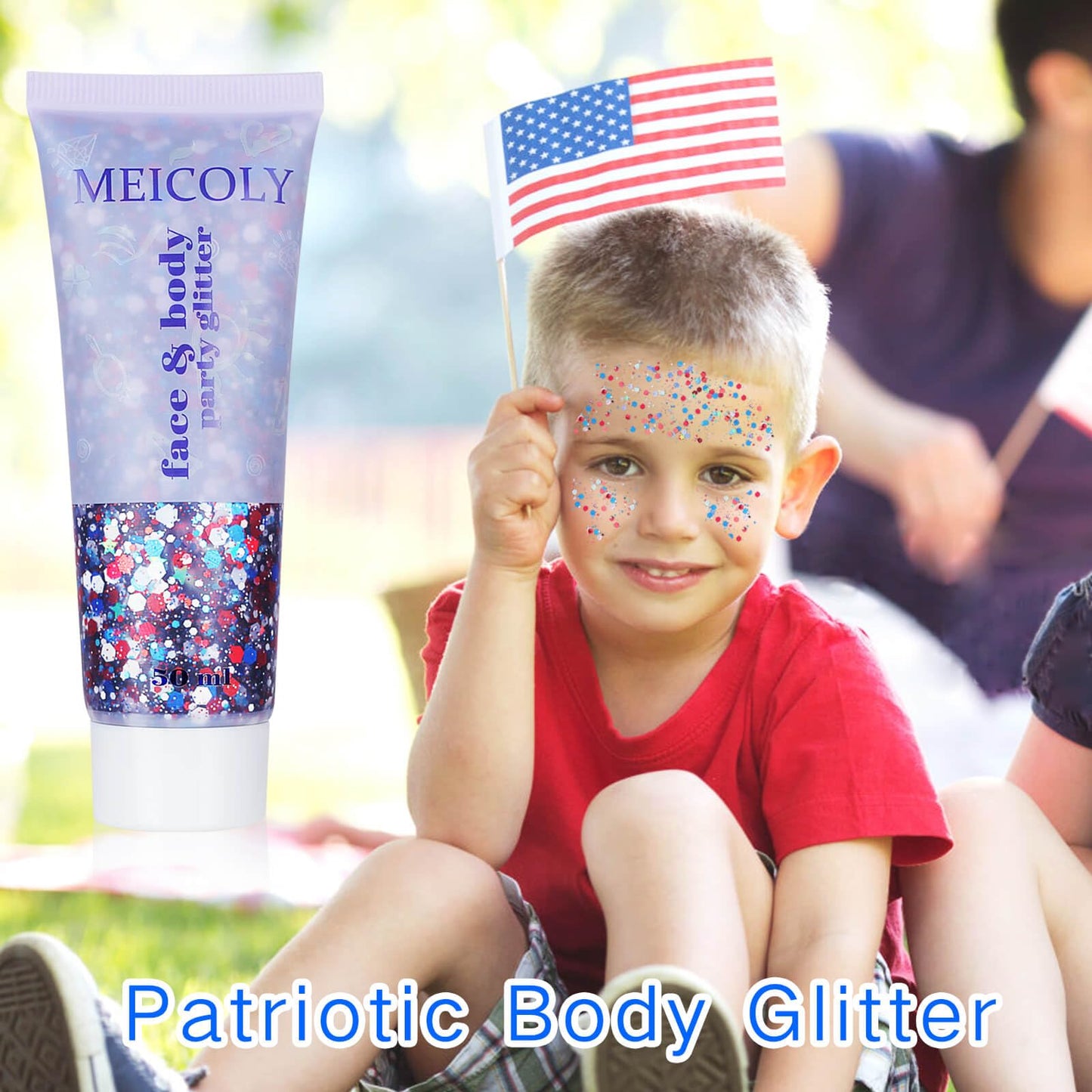 MEICOLY 50ml Sparkling Pink Face Glitter,Holographic Color Changing Hair Glitter Gel for Body,Face,Hair,Lip,Eye,Long Lasting Self-Adhesive Sequins Beauty and Personal Care MEICOLY