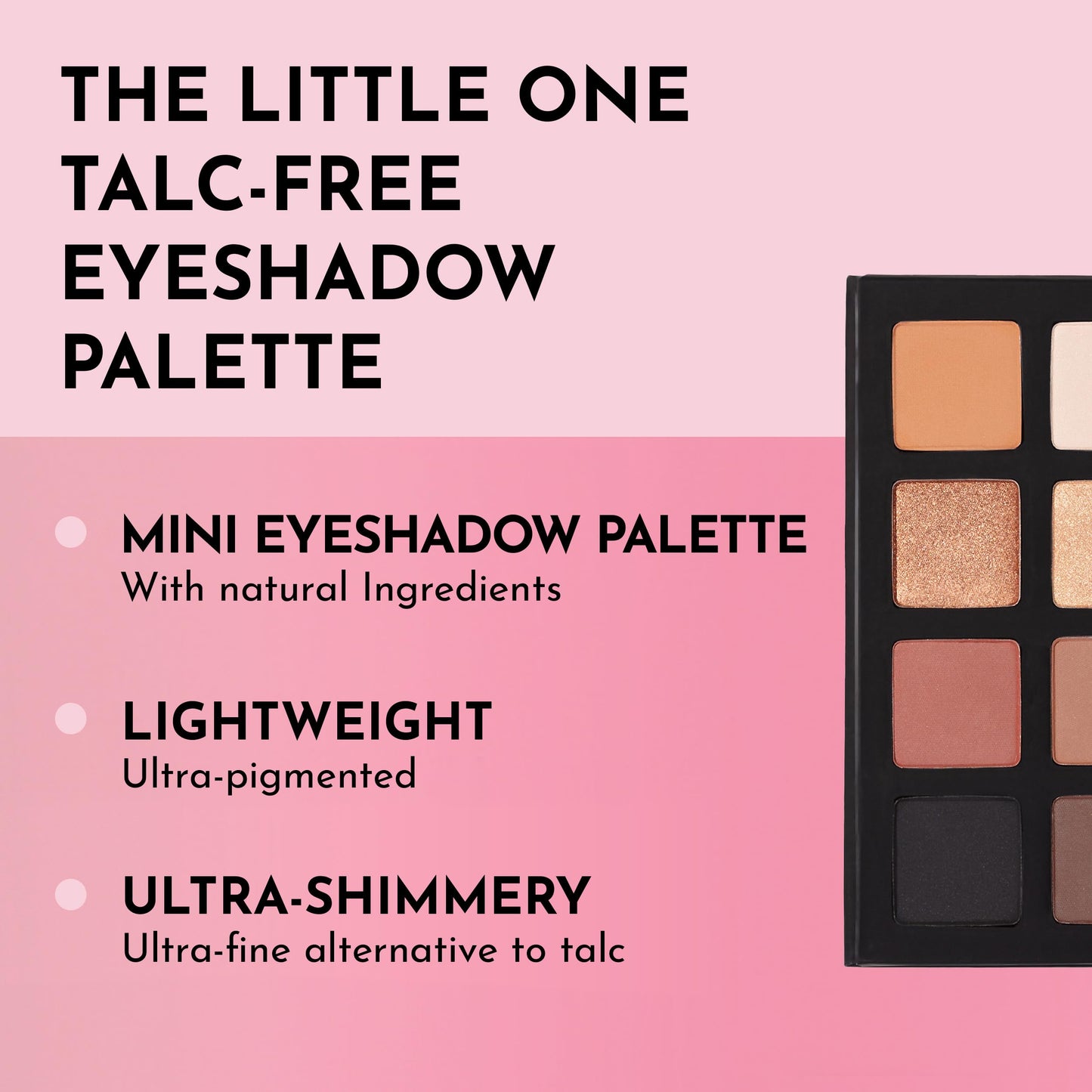 Lawless Women's The Little One Palette, Black, 1 Count (Pack of 1)