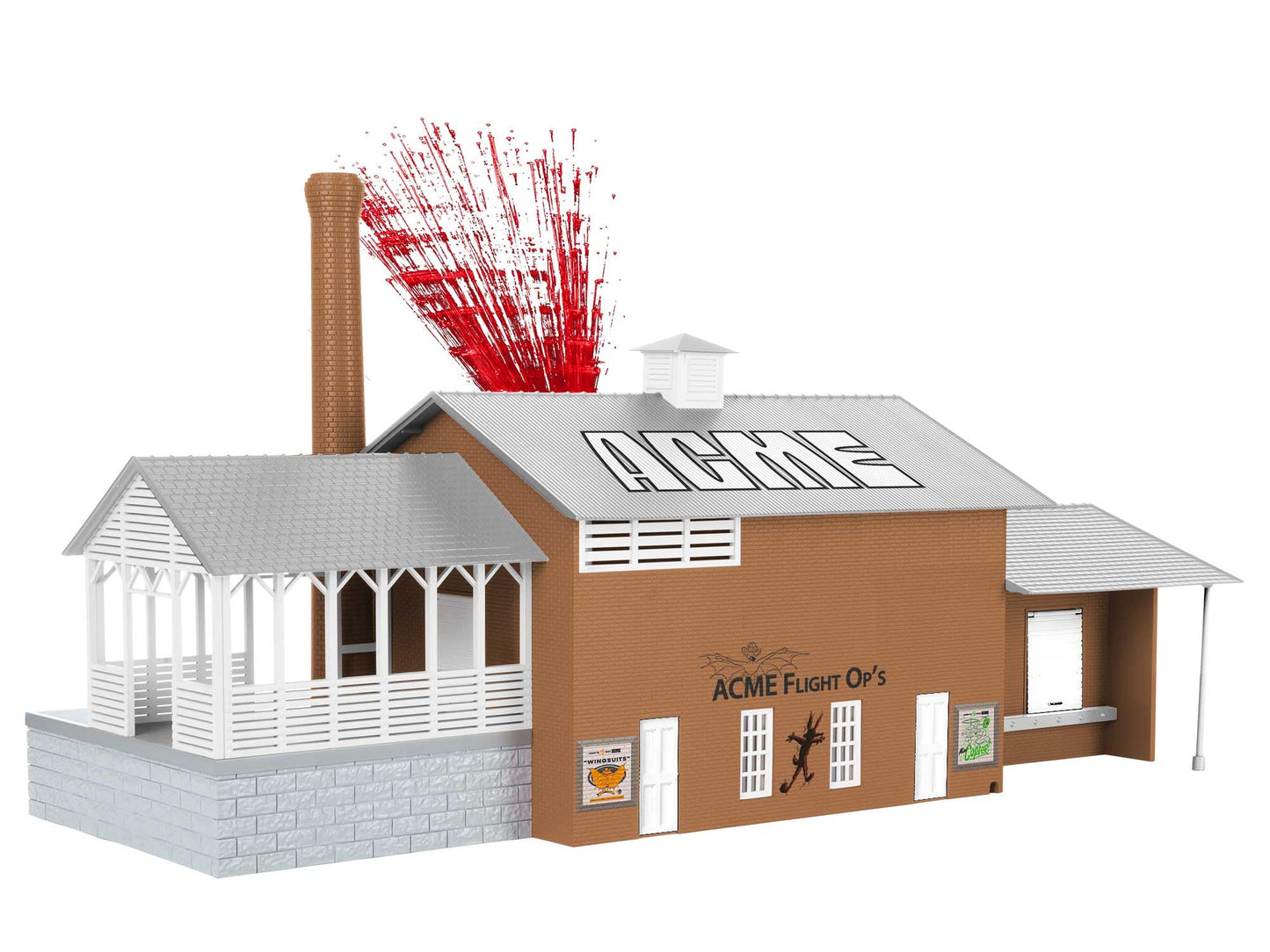 Lionel Looney Tunes Acme Plug-Expand-Play Dynamite Factory Model Train Accessory