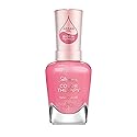 Sally Hansen Color Therapy Nail Polish | Biotin, Argan Oil, Long Lasting, Healthy Nails, Nail Strengthener, Opaque | 255 Lips Tulips | Rose Pink Nail