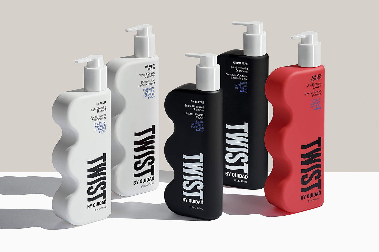TWIST On-repeat Gentle Oil Infused Shampoo, 13 ounces