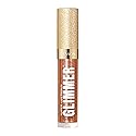 REVLON Super Lustrous Glimmer Gloss, Non-Sticky Lip Gloss, High-Shine Finish, Plant-Based Glitter, 006 Bronze Spark, 0.13 fl oz