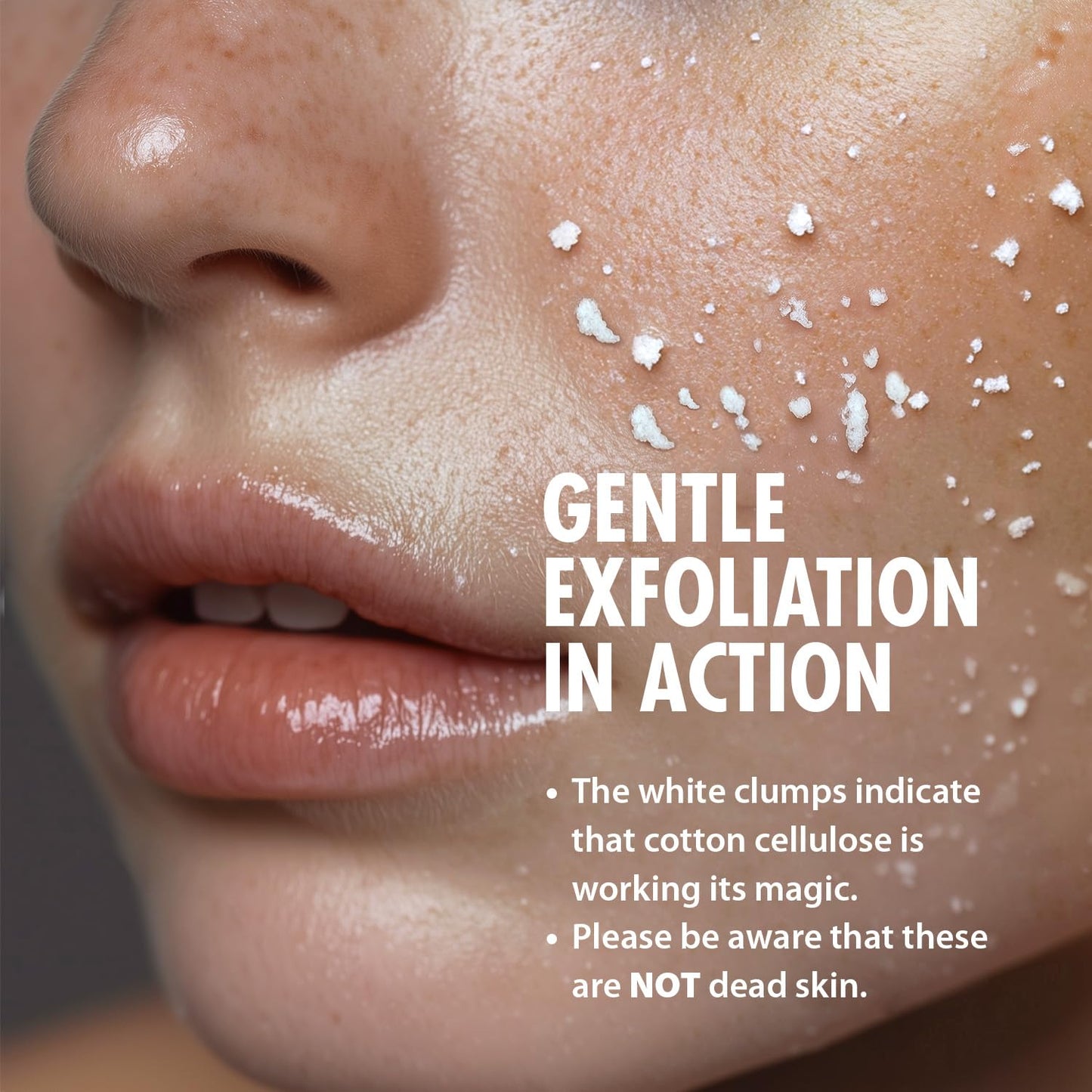 Ebanel Exfoliating Face Scrub Peeling Gel – Brightening & Moisturizing Facial Cleanser with Centella, Hyaluronic Acid, Vitamin C & E