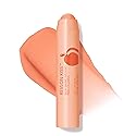 Revlon Kiss Tinted Lip Balm with SPF 20, Hydrating, Flavored, Infused with Natural Fruit Oils, 015 Juicy Peach, 0.09 oz