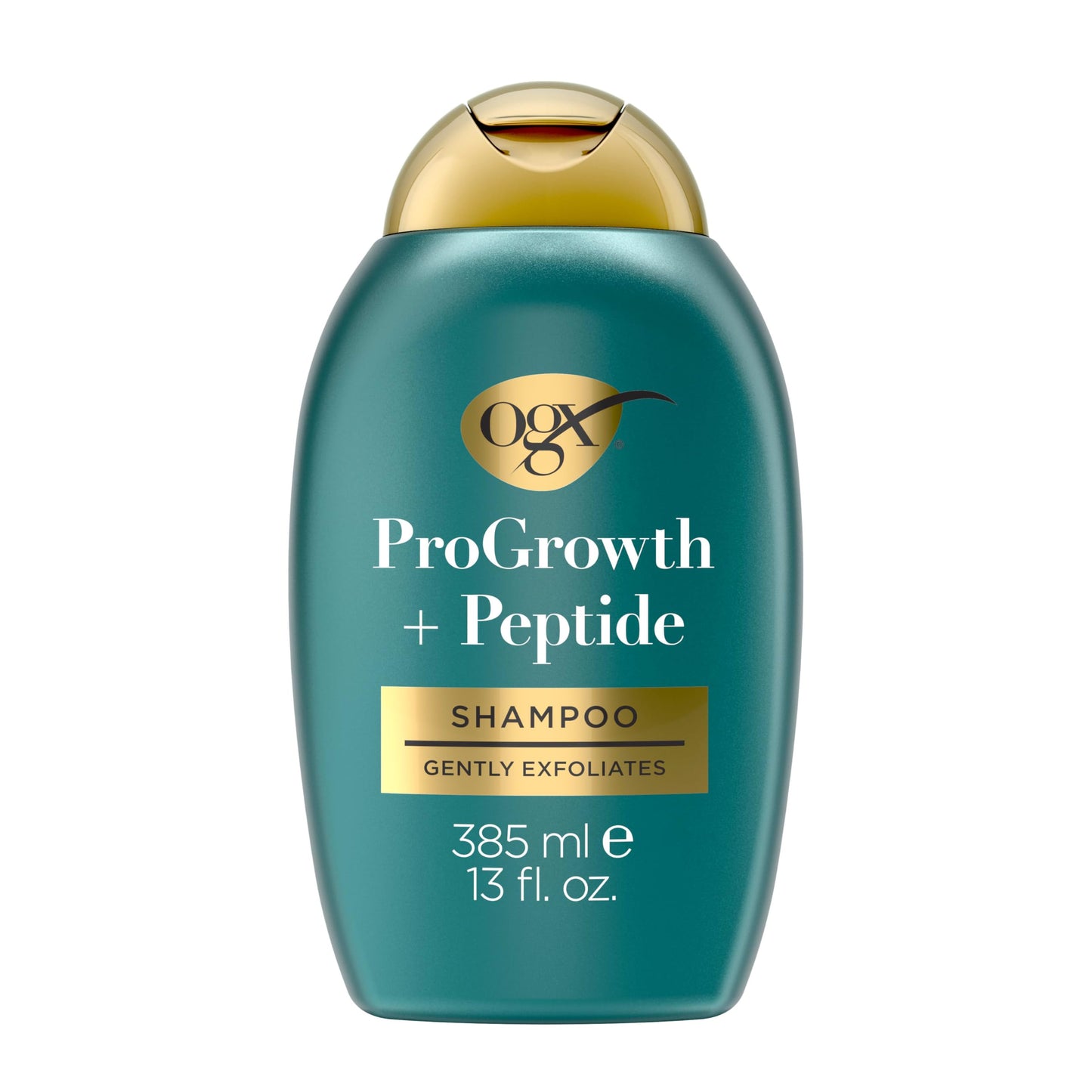 OGX ProGrowth + Peptide Clarifying Shampoo, Gentle Exfoliating Scalp Shampoo Supports Natural Hair Growth by Removing Scalp Build-Up, 1.5% Mandelic Beauty and Personal Care OGX Default Title