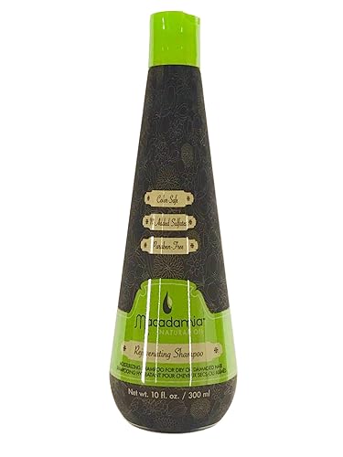 Macadamia Natural Oil Rejuvenating Shampoo, Moisturizing for Dry Damaged Hair, Unisex, 10 Ounce