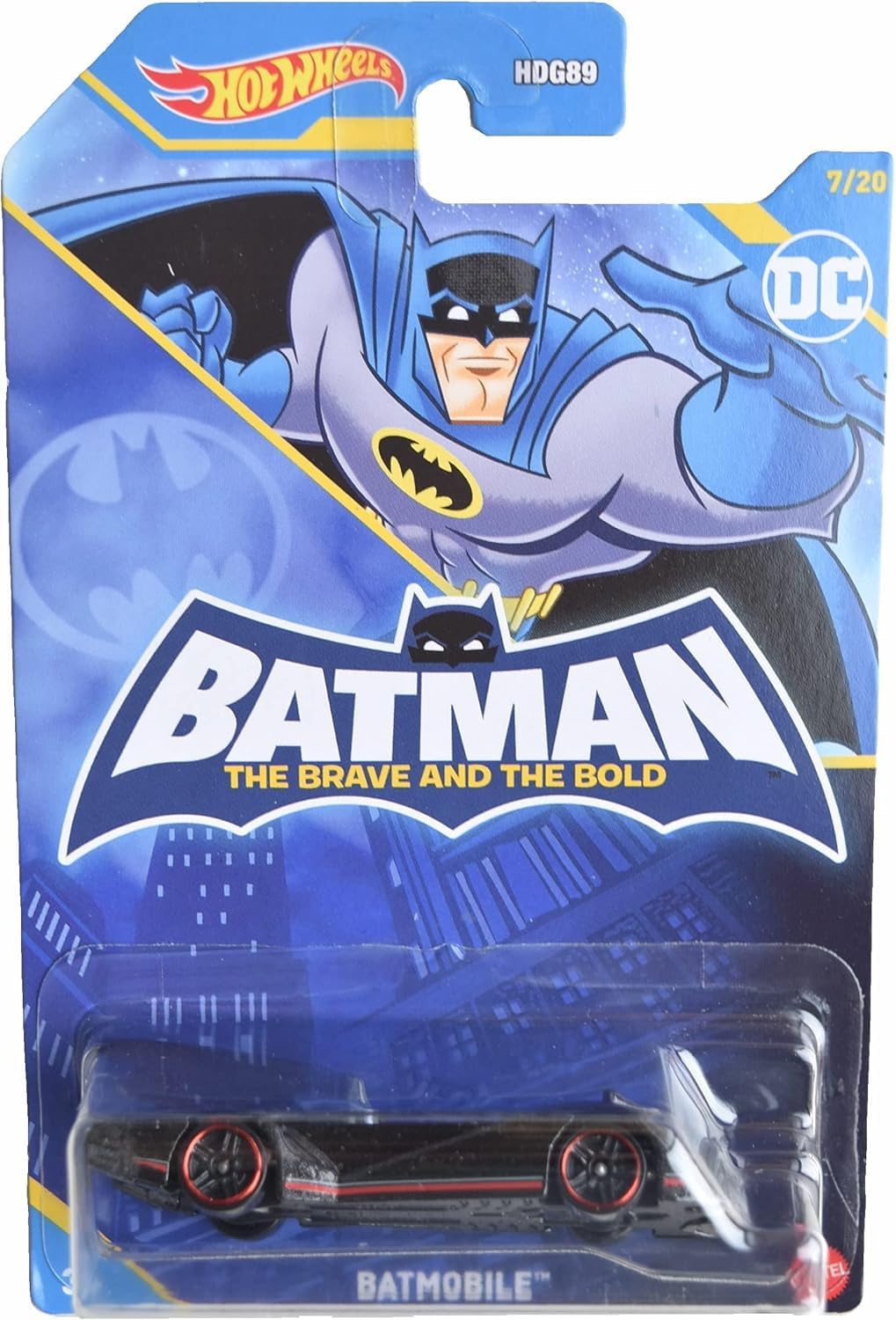 Hot Wheels Batmobile, Batman The Brave and The Bold 7/20