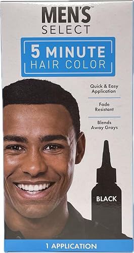Men's Select Hair Color-Black Case 369765