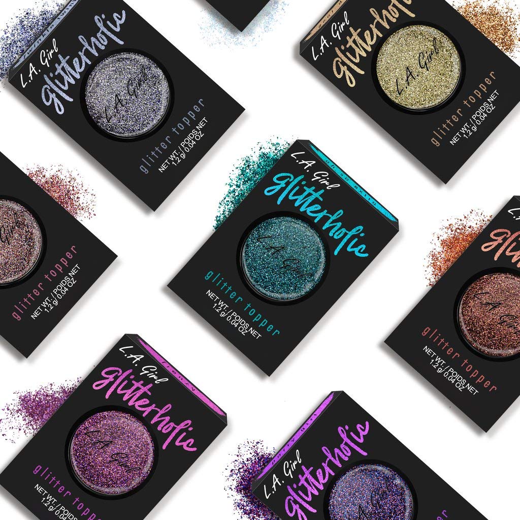 L.A. Girl Glitterholic Glitter Topper, Holo-glam GGP451