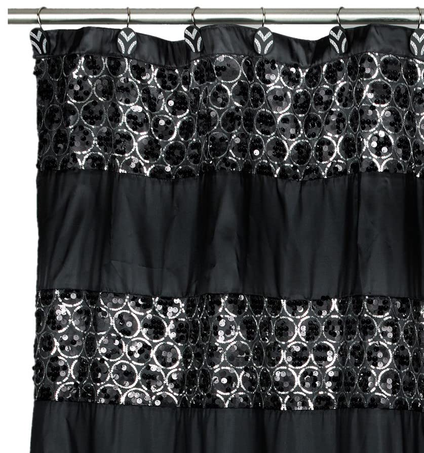 Popular Bath 13pc Sinatra Bathroom Shower Curtain