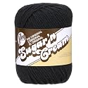 Sugar'N Cream Yarn - Solids-Black